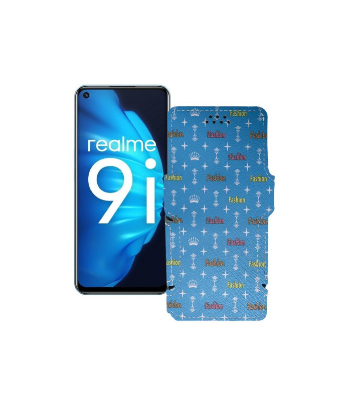 Чохол-книжка з екошкіри для телефону Realme 9i