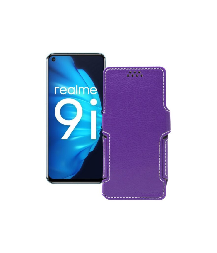 Чохол-книжка з екошкіри для телефону Realme 9i