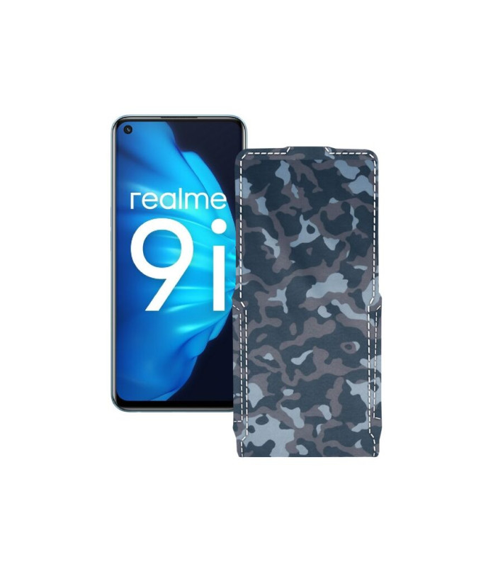 Чохол-флип з екошкіри для телефону Realme 9i