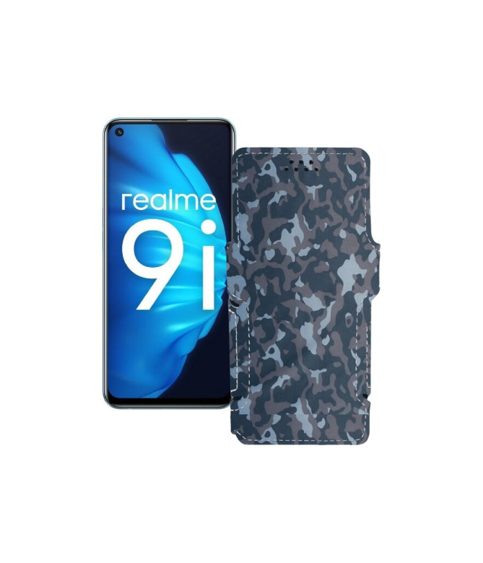 Чохол-книжка з екошкіри для телефону Realme 9i