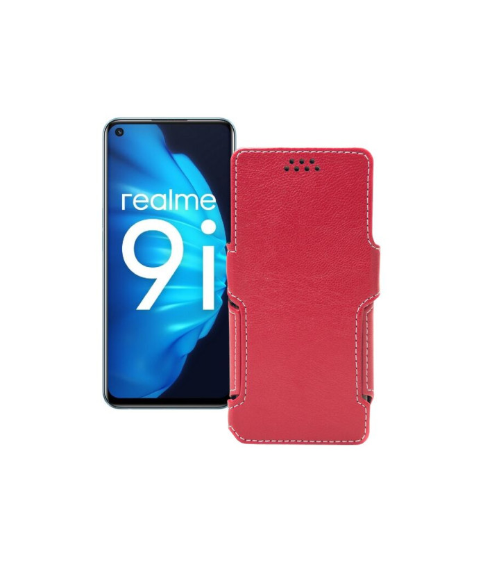 Чохол-книжка з екошкіри для телефону Realme 9i