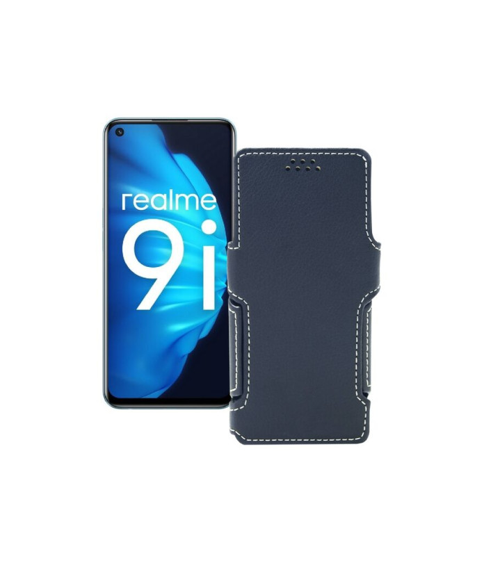 Чохол-книжка з екошкіри для телефону Realme 9i