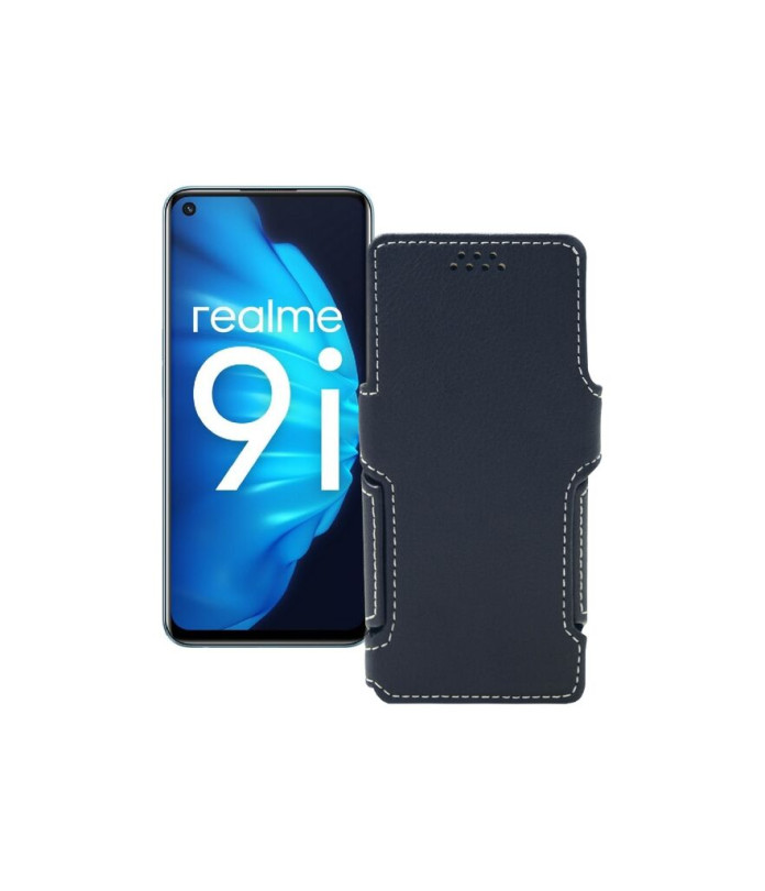 Чохол-книжка з екошкіри для телефону Realme 9i