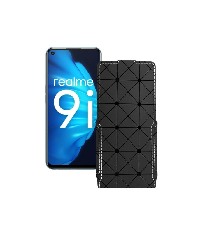 Чохол-флип з екошкіри для телефону Realme 9i