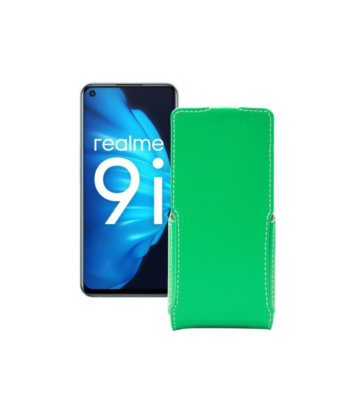 Чохол-флип з екошкіри для телефону Realme 9i