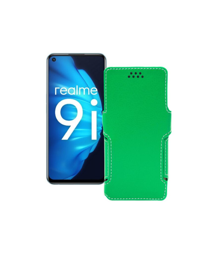 Чохол-книжка з екошкіри для телефону Realme 9i