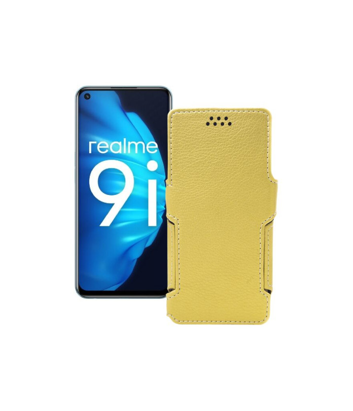 Чохол-книжка з екошкіри для телефону Realme 9i