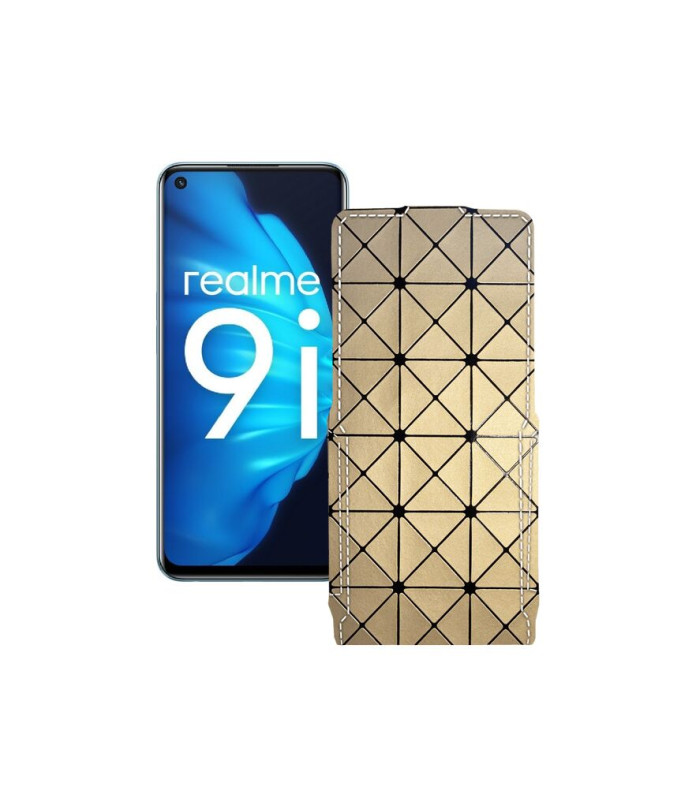 Чохол-флип з екошкіри для телефону Realme 9i