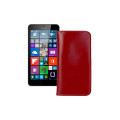 Портмоне з шкіри для телефону Microsoft Lumia 640 XL