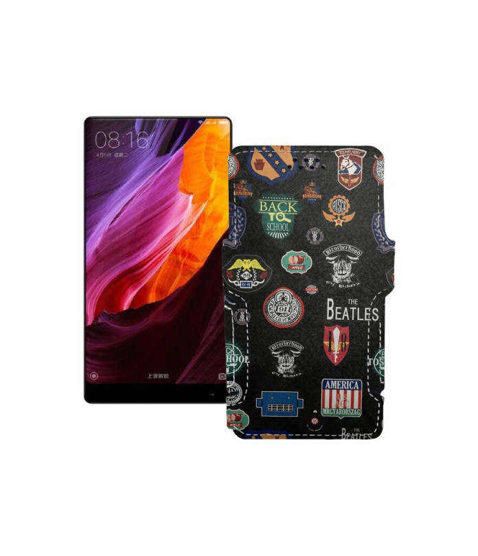 Чохол-книжка з екошкіри для телефону Xiaomi Mi MIx