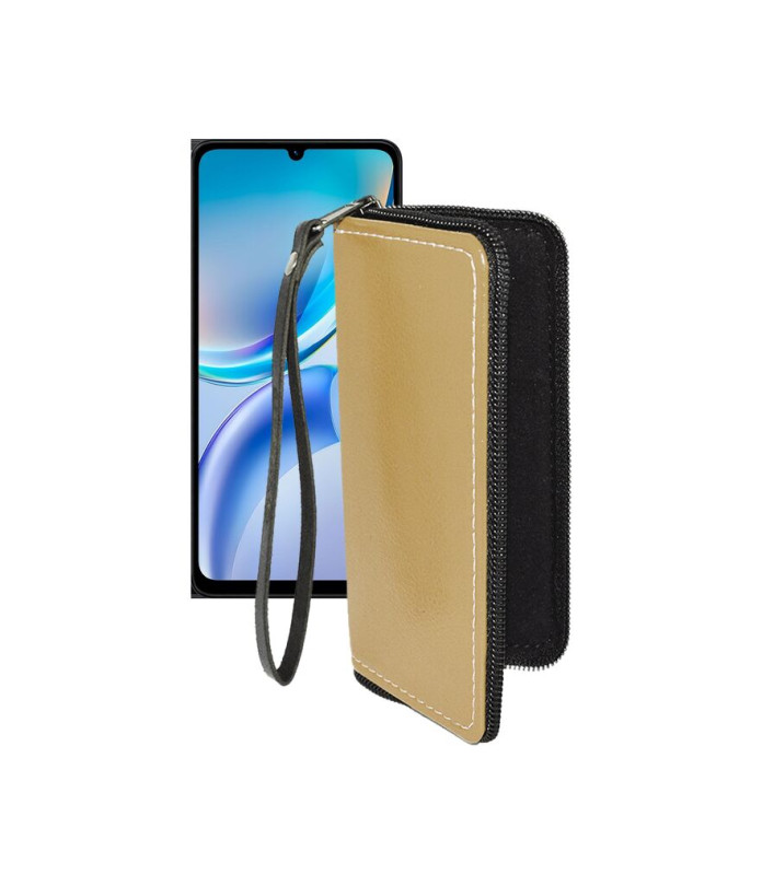 Чохол-гаманець з екошкіри для телефону ZTE Blade A36