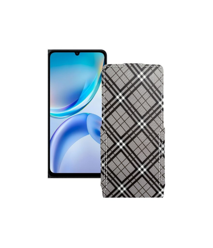 Чохол-флип з екошкіри для телефону ZTE Blade A36