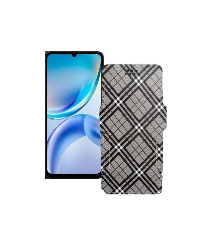 Чохол-книжка з екошкіри для телефону ZTE Blade A36