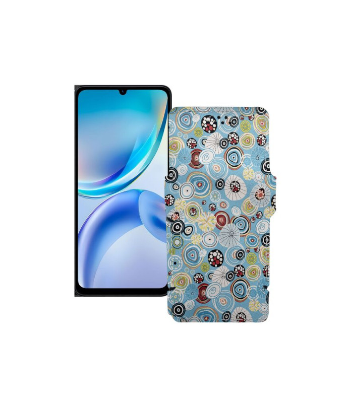 Чохол-книжка з екошкіри для телефону ZTE Blade A36