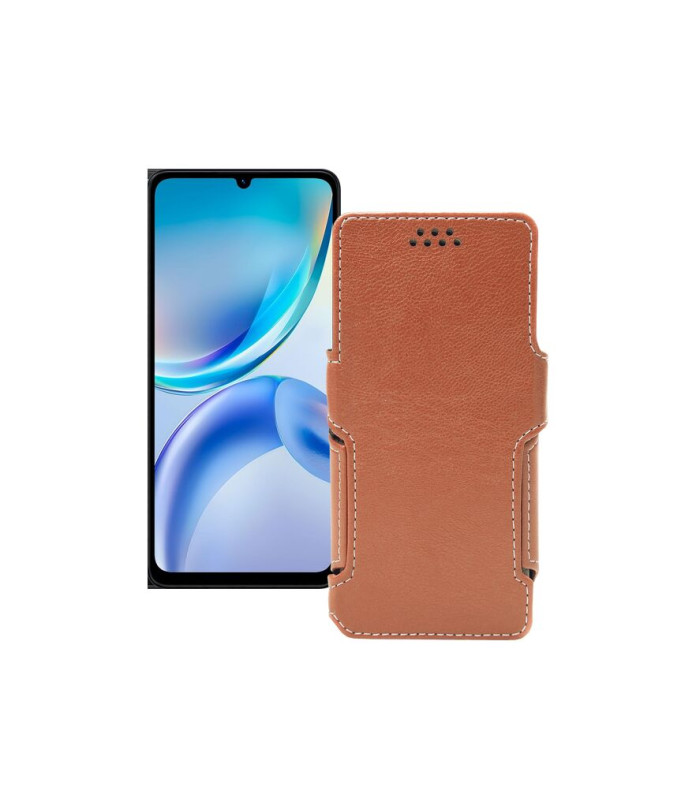 Чохол-книжка з екошкіри для телефону ZTE Blade A36