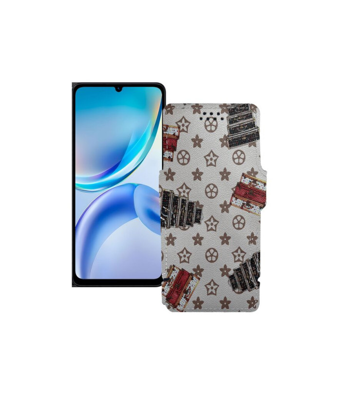 Чохол-книжка з екошкіри для телефону ZTE Blade A36