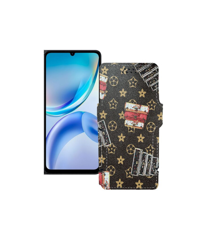 Чохол-книжка з екошкіри для телефону ZTE Blade A36