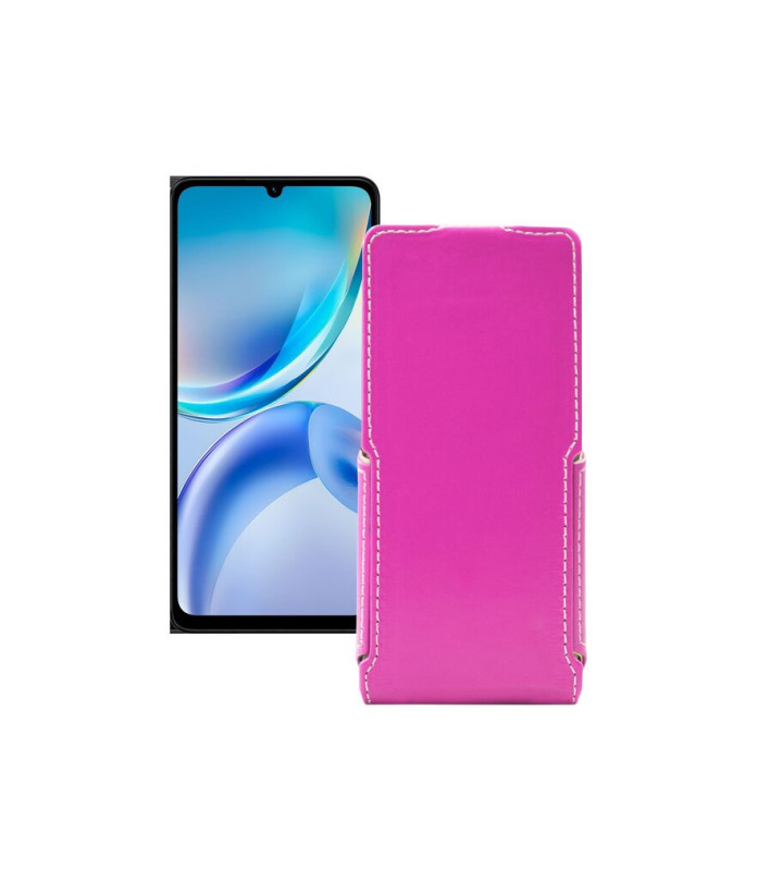 Чохол-флип з екошкіри для телефону ZTE Blade A36