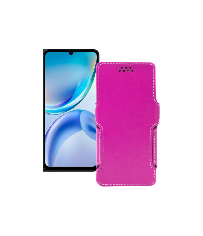 Чохол-книжка з екошкіри для телефону ZTE Blade A36