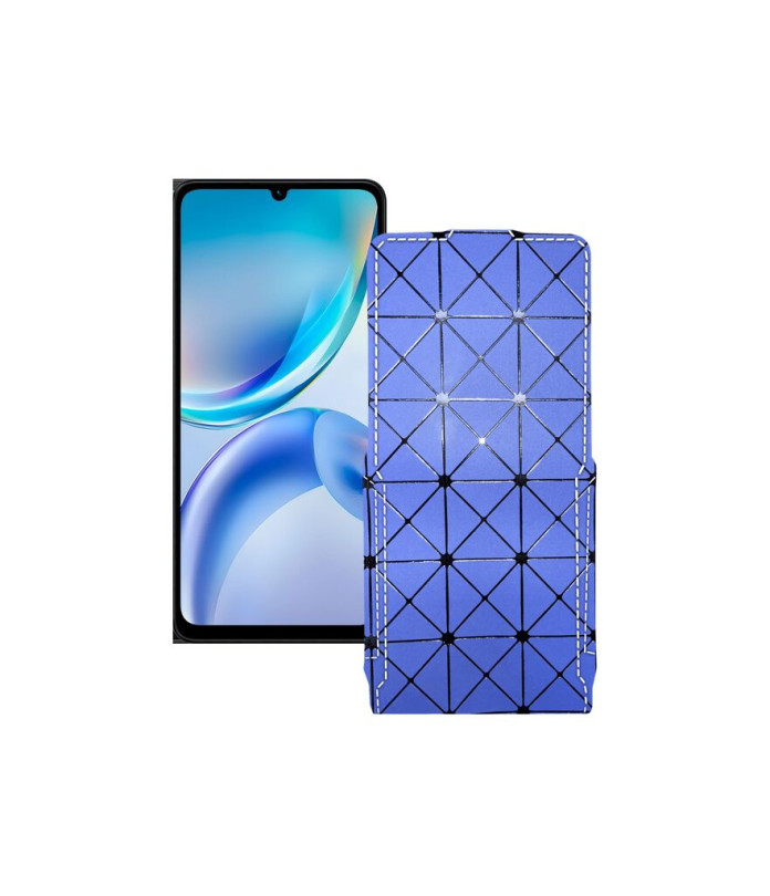 Чохол-флип з екошкіри для телефону ZTE Blade A36