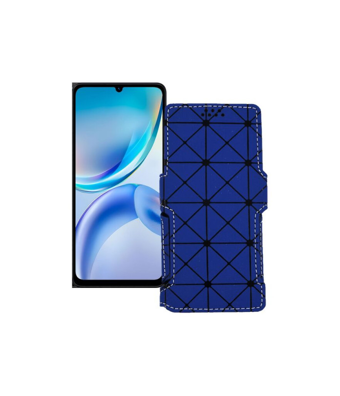 Чохол-книжка з екошкіри для телефону ZTE Blade A36