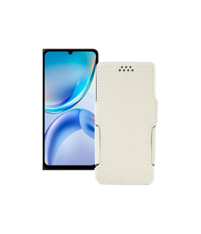 Чохол-книжка з екошкіри для телефону ZTE Blade A36