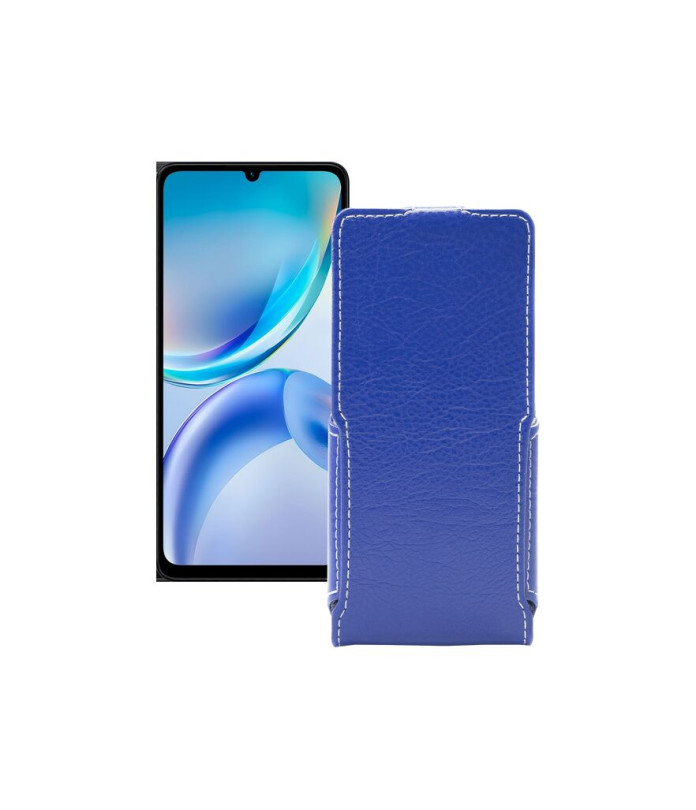 Чохол-флип з екошкіри для телефону ZTE Blade A36