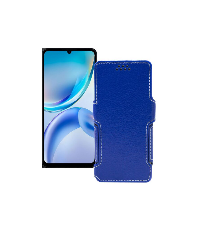 Чохол-книжка з екошкіри для телефону ZTE Blade A36