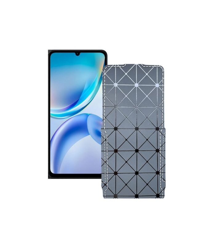 Чохол-флип з екошкіри для телефону ZTE Blade A36