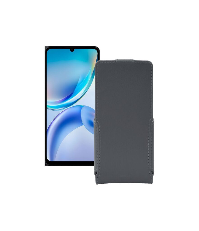 Чохол-флип з екошкіри для телефону ZTE Blade A36