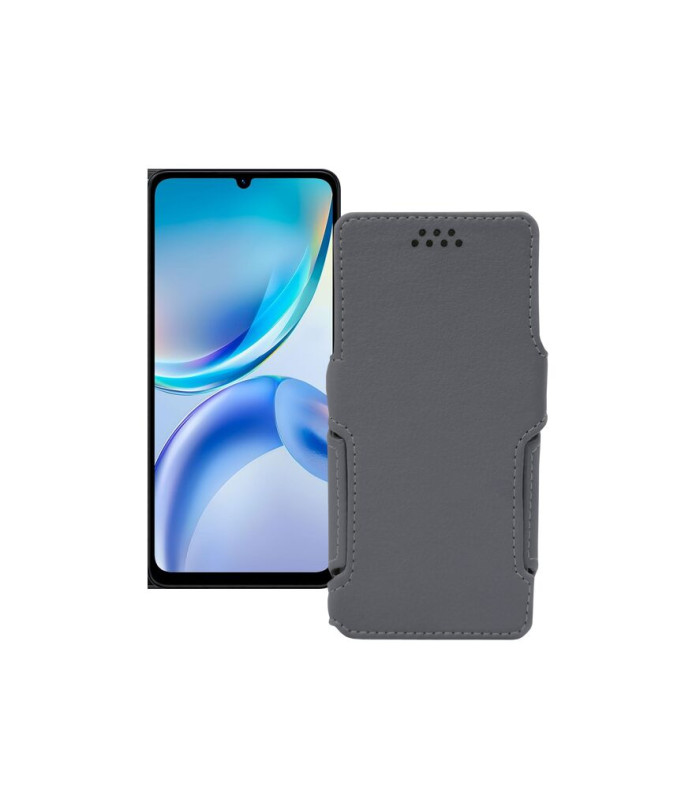 Чохол-книжка з екошкіри для телефону ZTE Blade A36