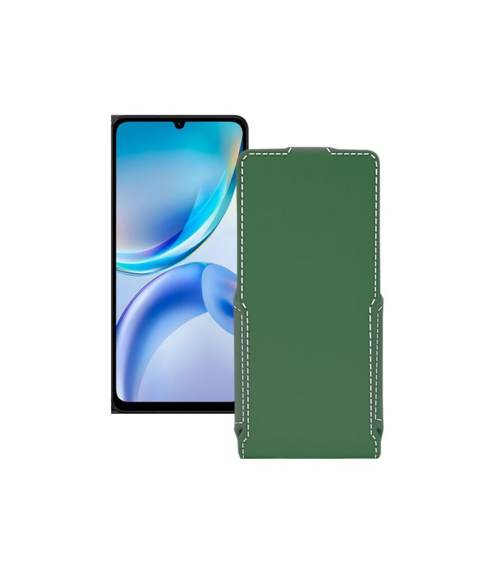 Чохол-флип з екошкіри для телефону ZTE Blade A36