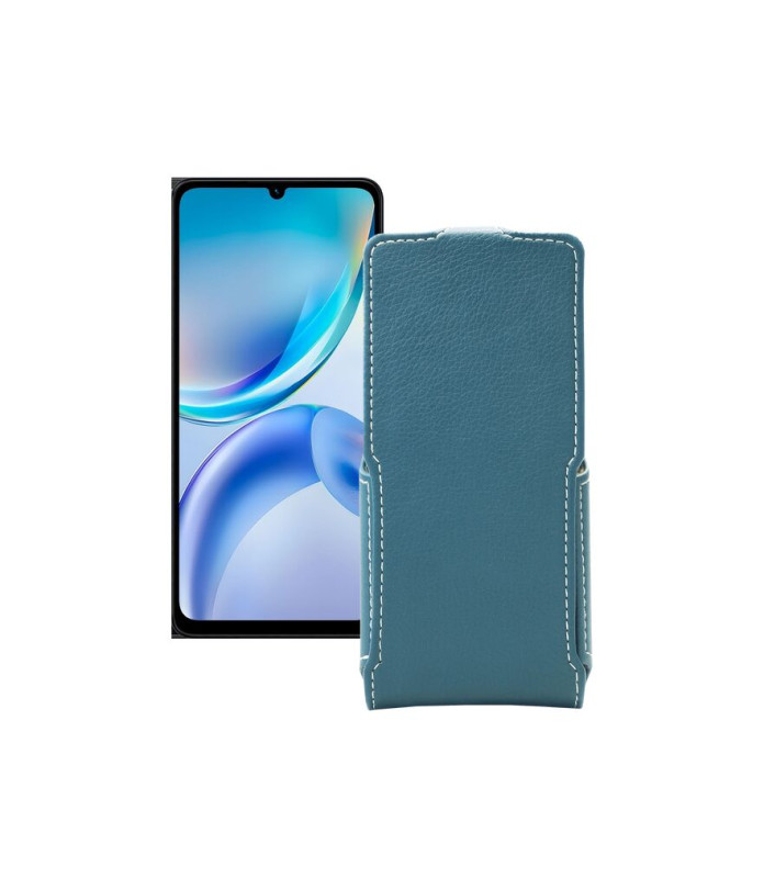 Чохол-флип з екошкіри для телефону ZTE Blade A36