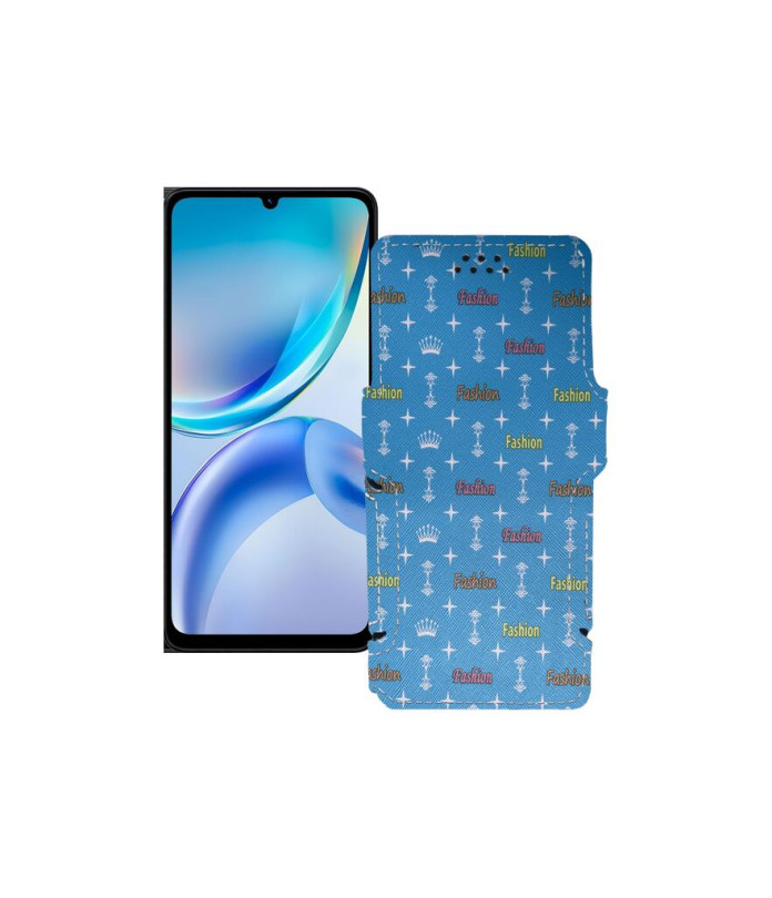 Чохол-книжка з екошкіри для телефону ZTE Blade A36