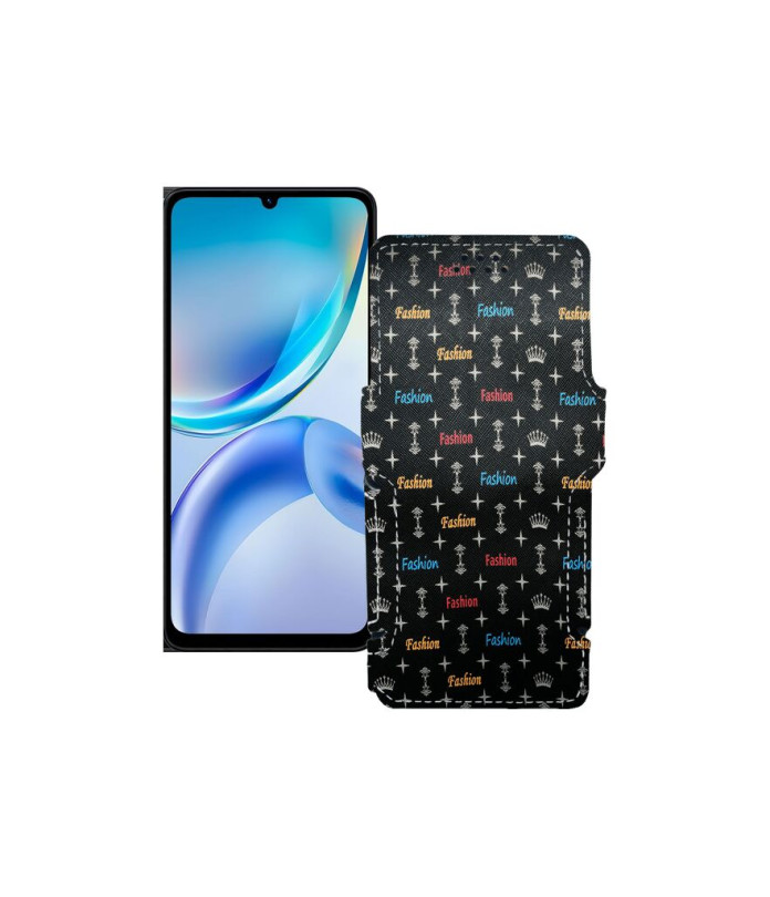 Чохол-книжка з екошкіри для телефону ZTE Blade A36