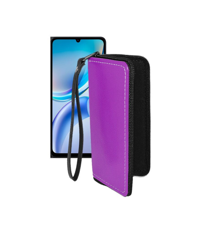 Чохол-гаманець з екошкіри для телефону ZTE Blade A36