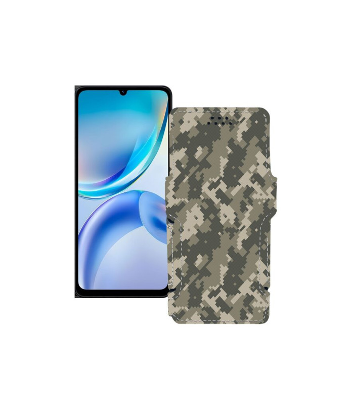 Чохол-книжка з екошкіри для телефону ZTE Blade A36