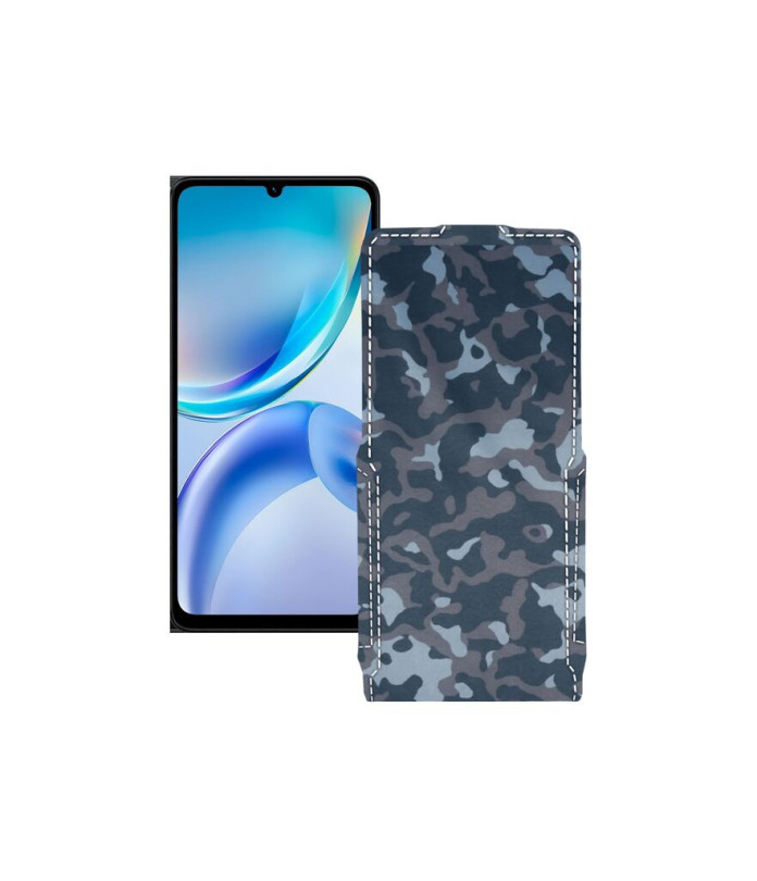 Чохол-флип з екошкіри для телефону ZTE Blade A36