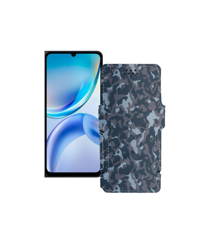 Чохол-книжка з екошкіри для телефону ZTE Blade A36