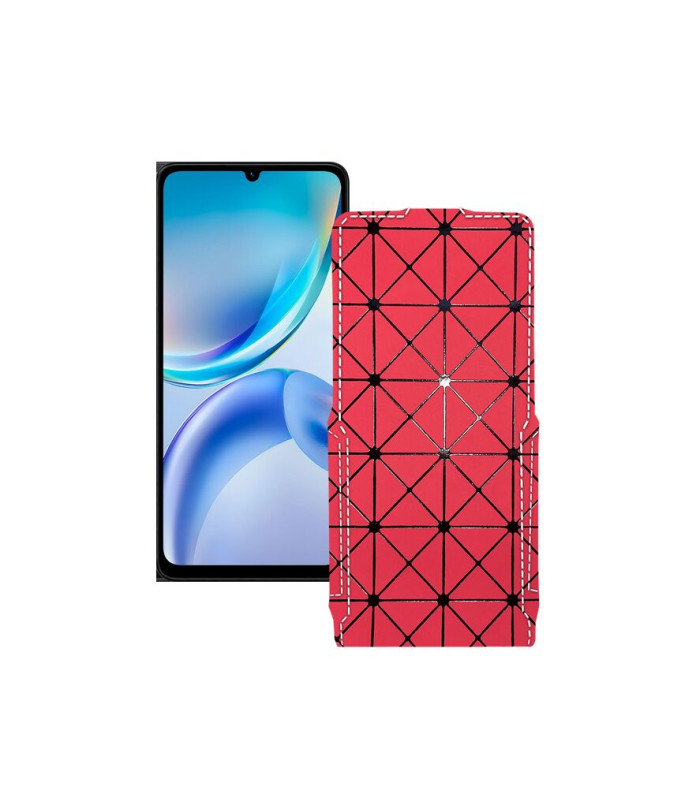 Чохол-флип з екошкіри для телефону ZTE Blade A36