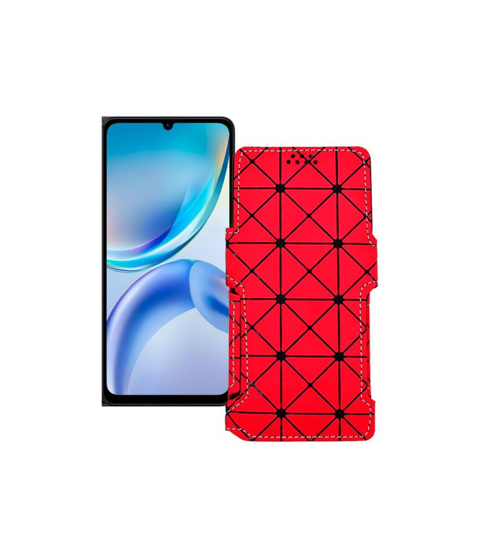 Чохол-книжка з екошкіри для телефону ZTE Blade A36