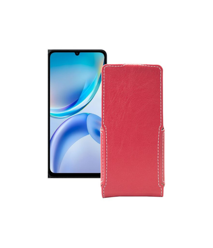 Чохол-флип з екошкіри для телефону ZTE Blade A36