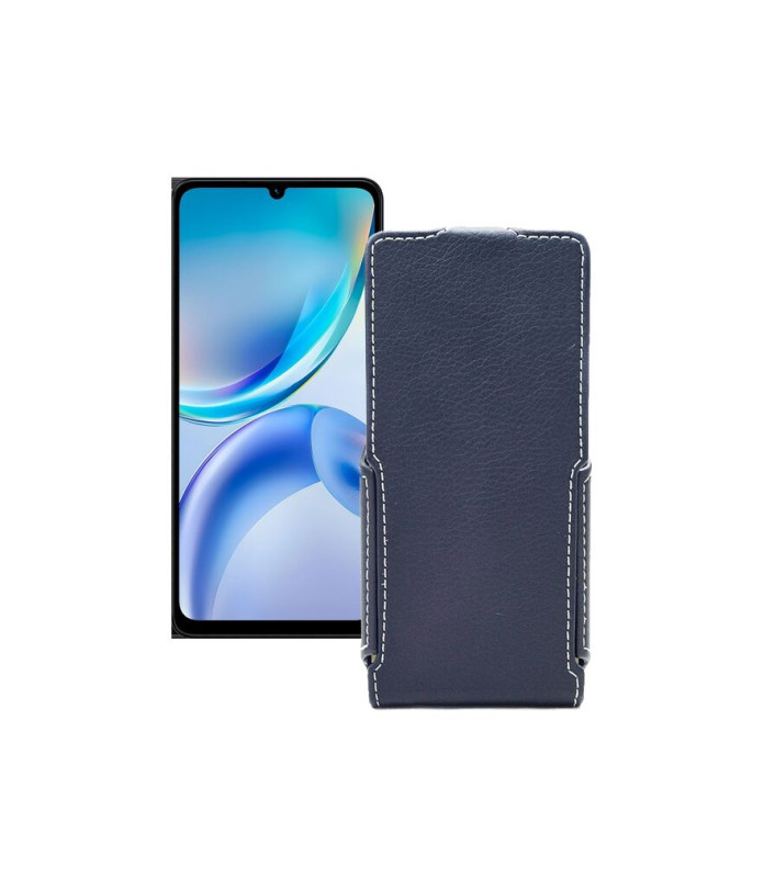 Чохол-флип з екошкіри для телефону ZTE Blade A36