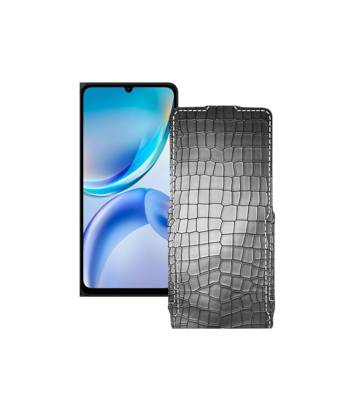 Чохол-флип з екошкіри для телефону ZTE Blade A36