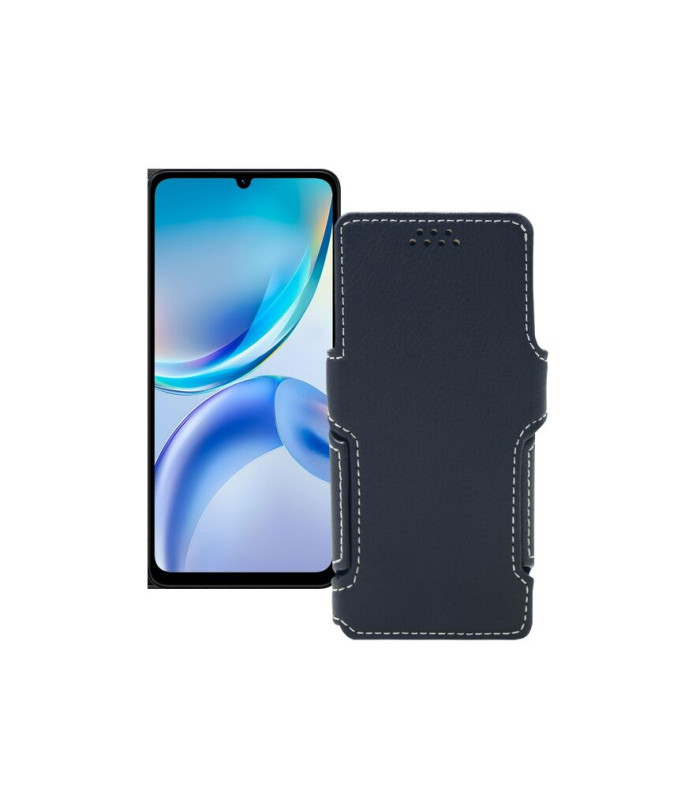 Чохол-книжка з екошкіри для телефону ZTE Blade A36