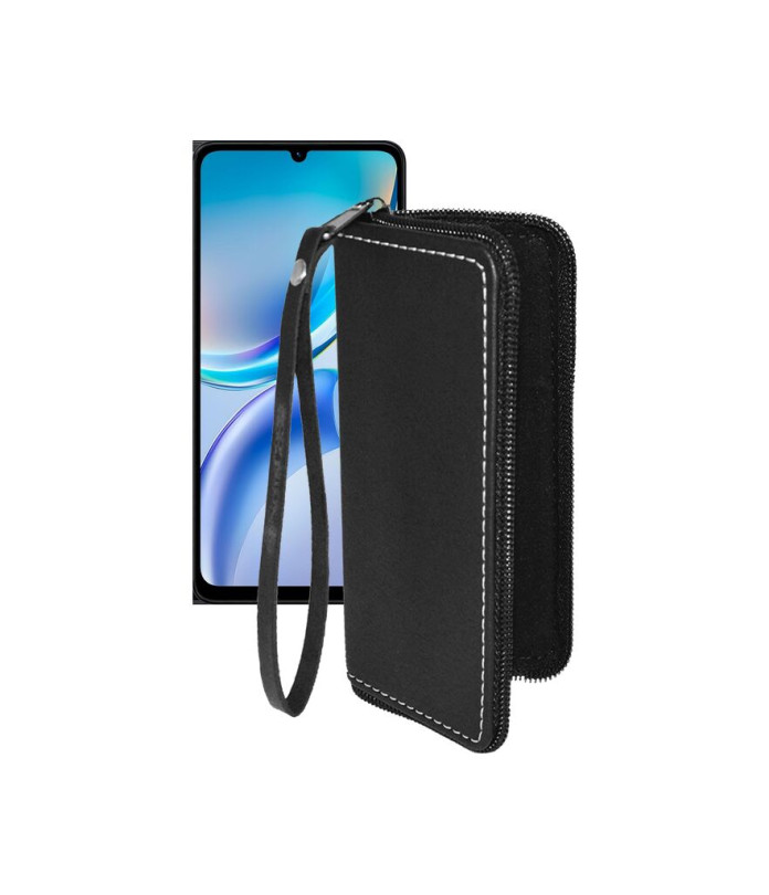 Чохол-гаманець з екошкіри для телефону ZTE Blade A36