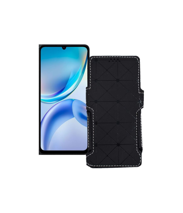 Чохол-книжка з екошкіри для телефону ZTE Blade A36