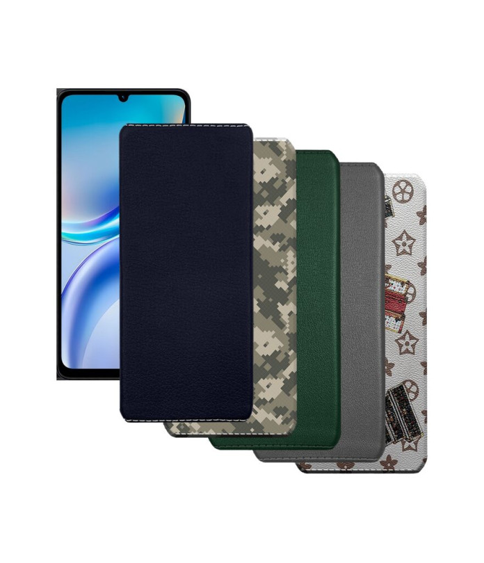 Накладка з екошкіри для телефону ZTE Blade A36