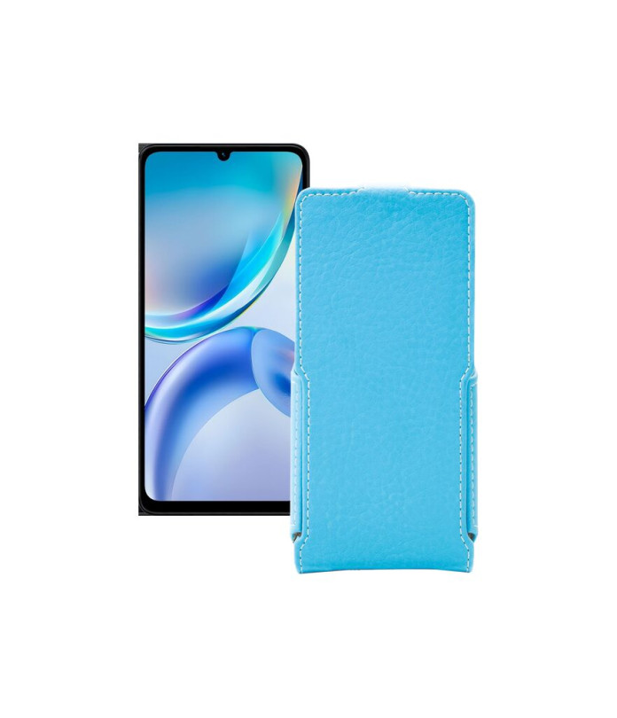 Чохол-флип з екошкіри для телефону ZTE Blade A36