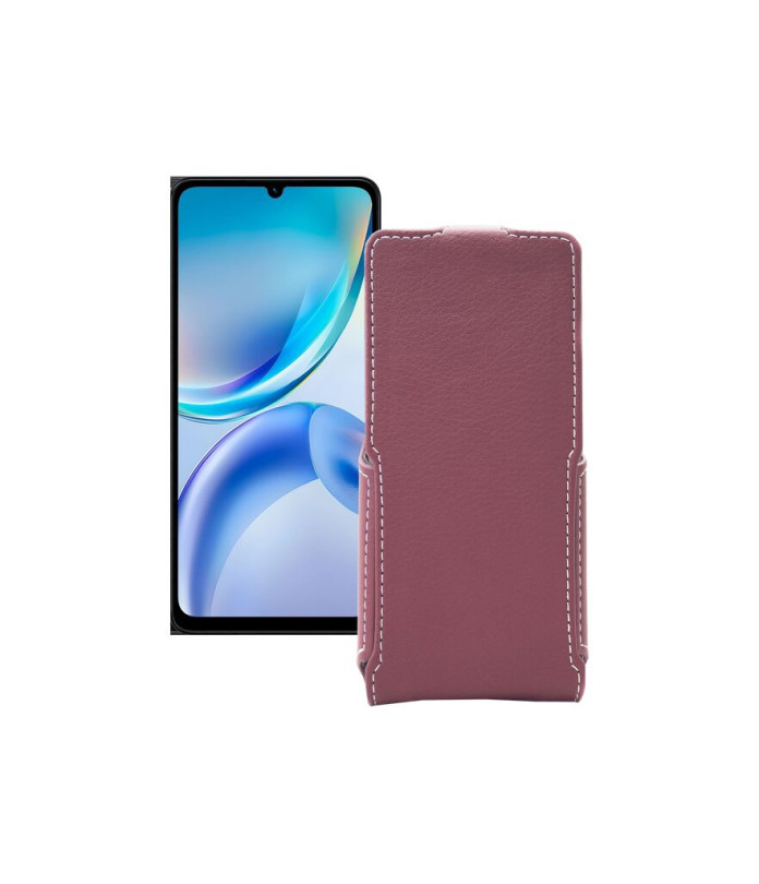 Чохол-флип з екошкіри для телефону ZTE Blade A36